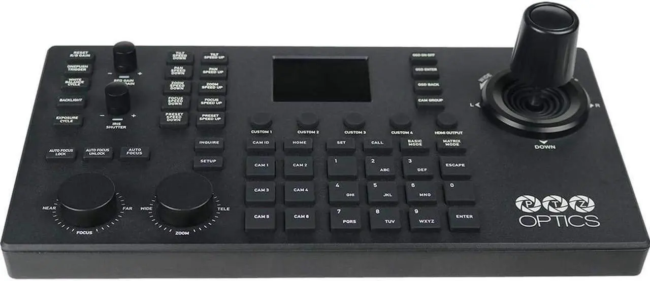 Alt view image 2 of 18 - PTZOptics SuperJoy Joystick Controller for PTZ Cameras
