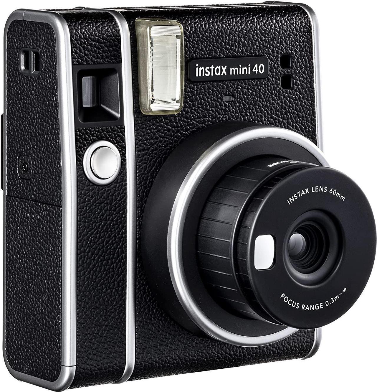 Alt view image 7 of 17 - FUJIFILM INSTAX Mini 40 Instant Camera Bundle