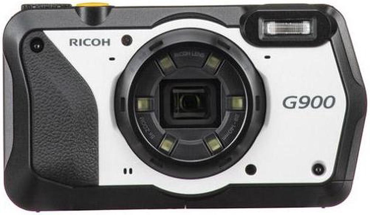 Alt view image 2 of 5 - Ricoh G900 Industrial Digital Camera Solution Camera 20MP High Resolution 5X Optical Zoom 3-Inch LCD Camera Memos Built-in GPS Password Protection Waterproof 20M Chemical Resistant Impact Resistant