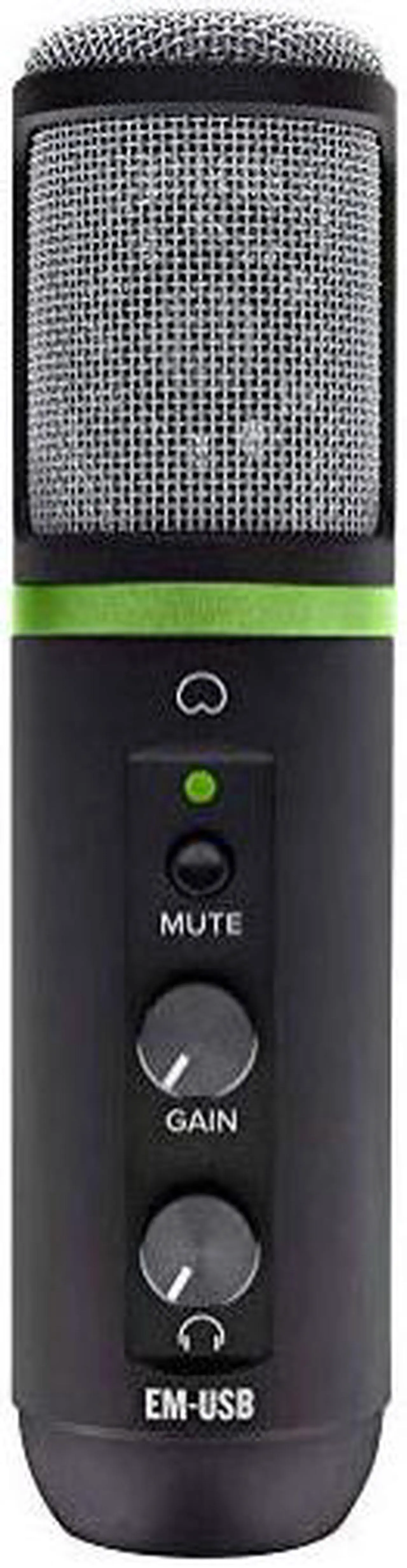 Alt view image 10 of 20 - Mackie EleMent Series, USB Condenser Microphone 2052074-00