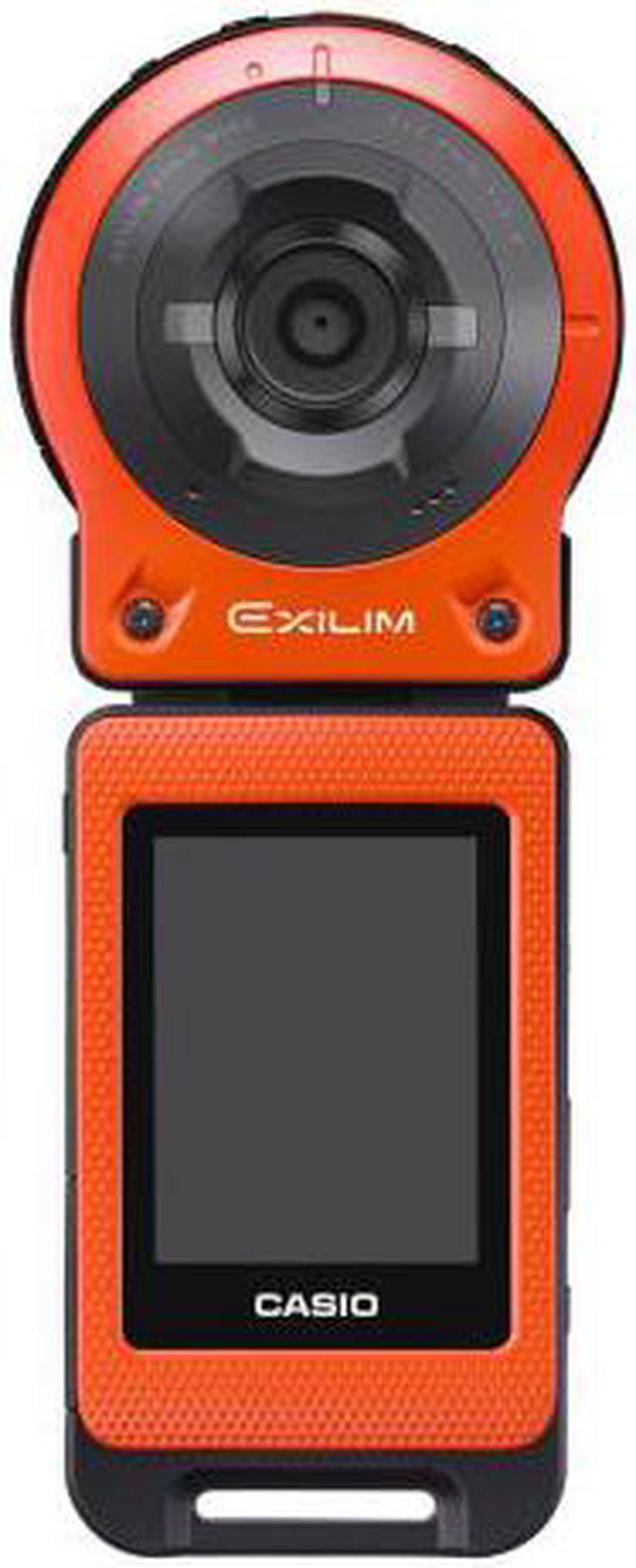 Alt view image 2 of 4 - Casio Exilim EX-FR10EO 14MP Split Action Camera - Orange