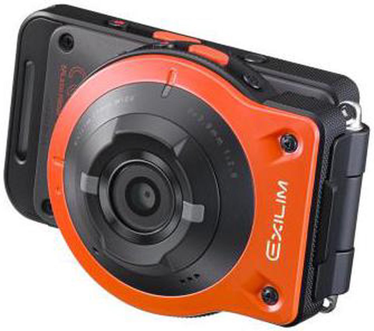 Alt view image 3 of 4 - Casio Exilim EX-FR10EO 14MP Split Action Camera - Orange
