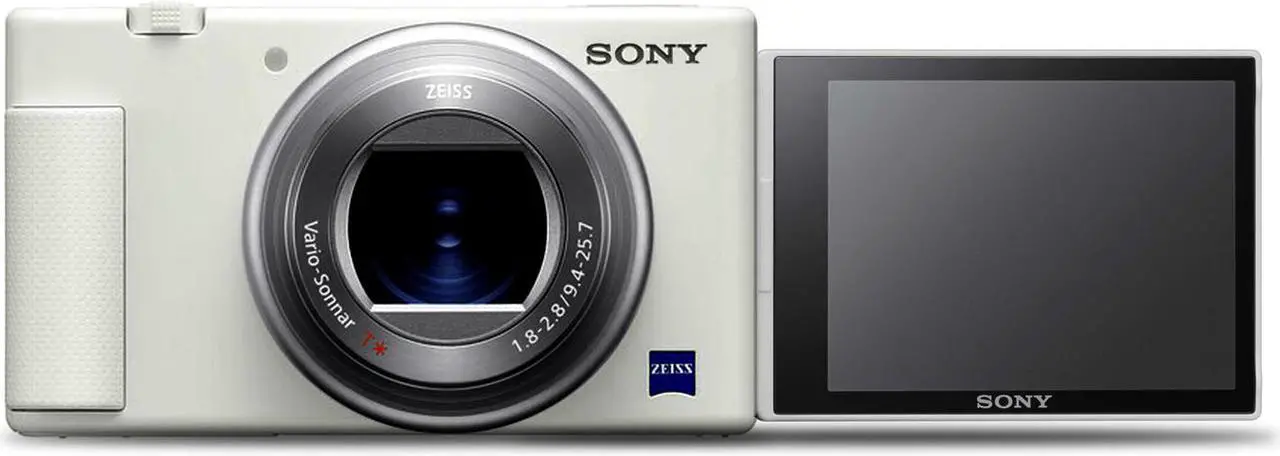 Alt view image 3 of 5 - Sony ZV-1 Digital Camera (White)