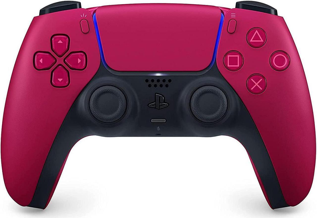 Alt view image 3 of 4 - PlayStation 5 DualSense Wireless Controller (Cosmic Red) with Cleaning Cloth