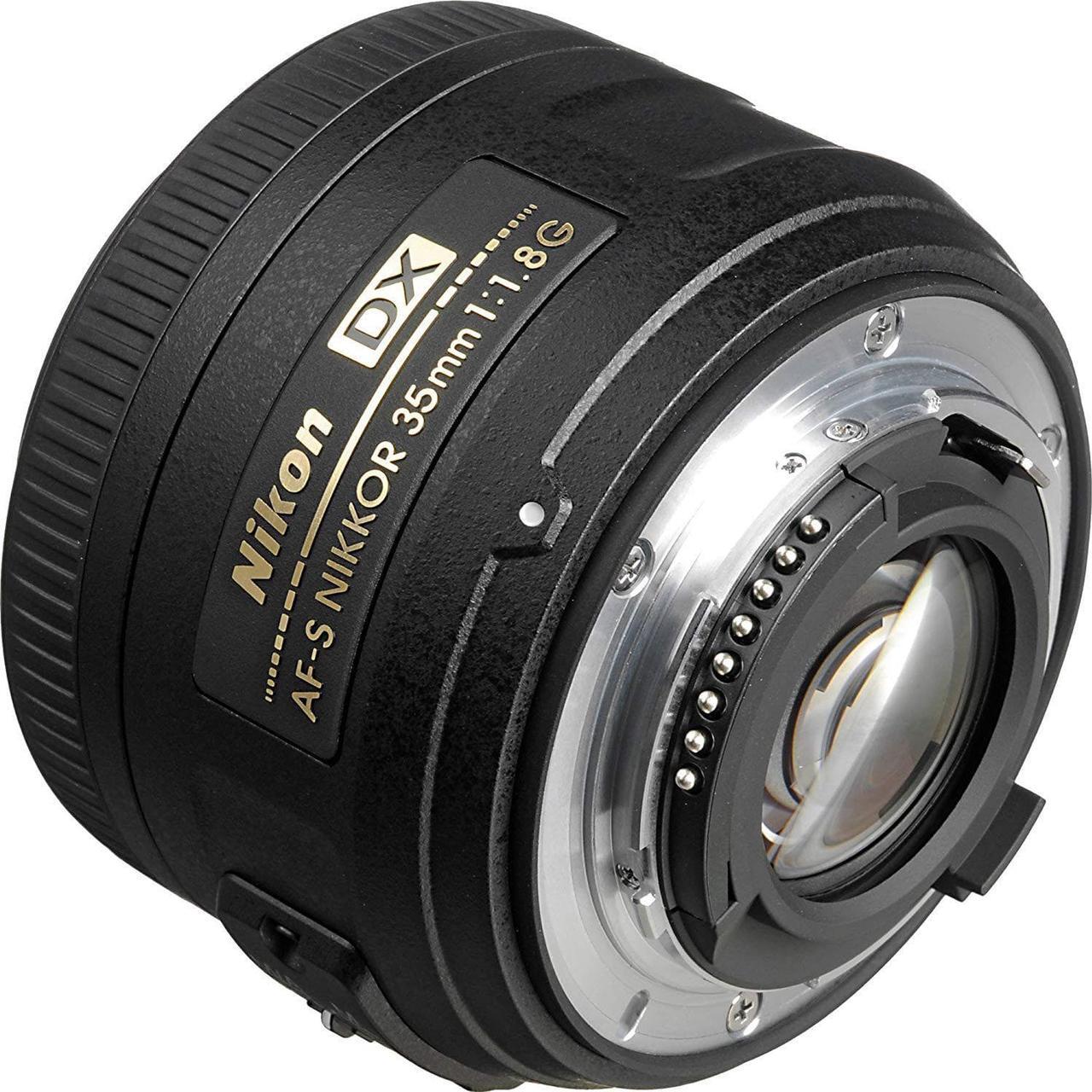 Alt view image 2 of 4 - Nikon AF-S DX NIKKOR 35mm f/1.8G Lens with Auto Focus for Nikon DSLR Cameras (International Model) No Warranty