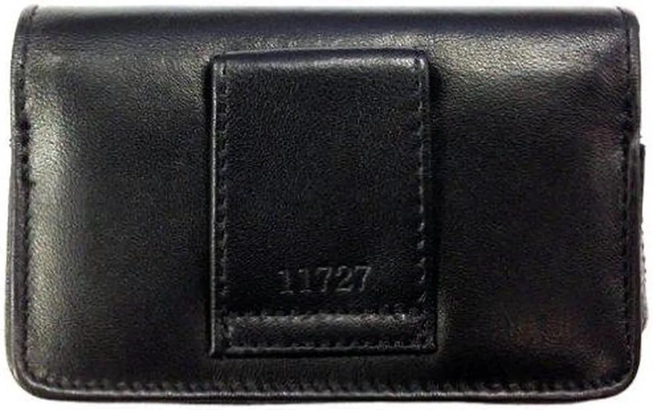 Alt view image 2 of 3 - Nikon Coolpix Black Leather Case for Nikon Coolpix S Series Digital Cameras - S6000, S6100, S8000, S8100