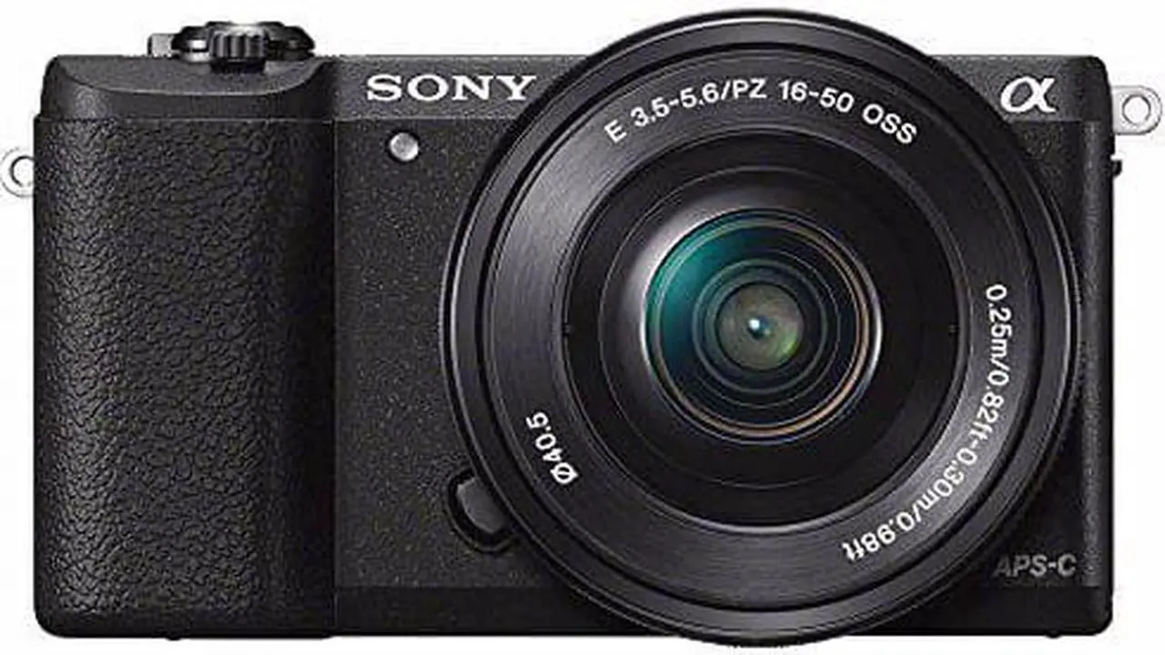 Alt view image 3 of 4 - Sony Alpha a5100 Mirrorless Digital Camera with 16-50mm Lens (Black) + Battery + Charger + 32GB Bundle 5 - International