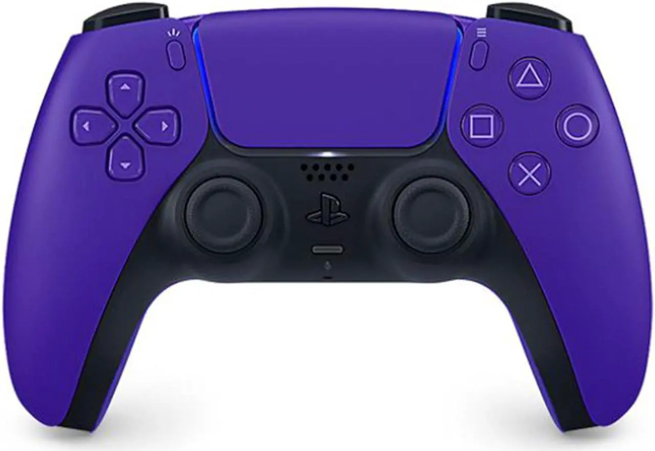 Alt view image 2 of 4 - PlayStation 5 DualSense Controller (Galactic Purple) and 6Ave Cloth