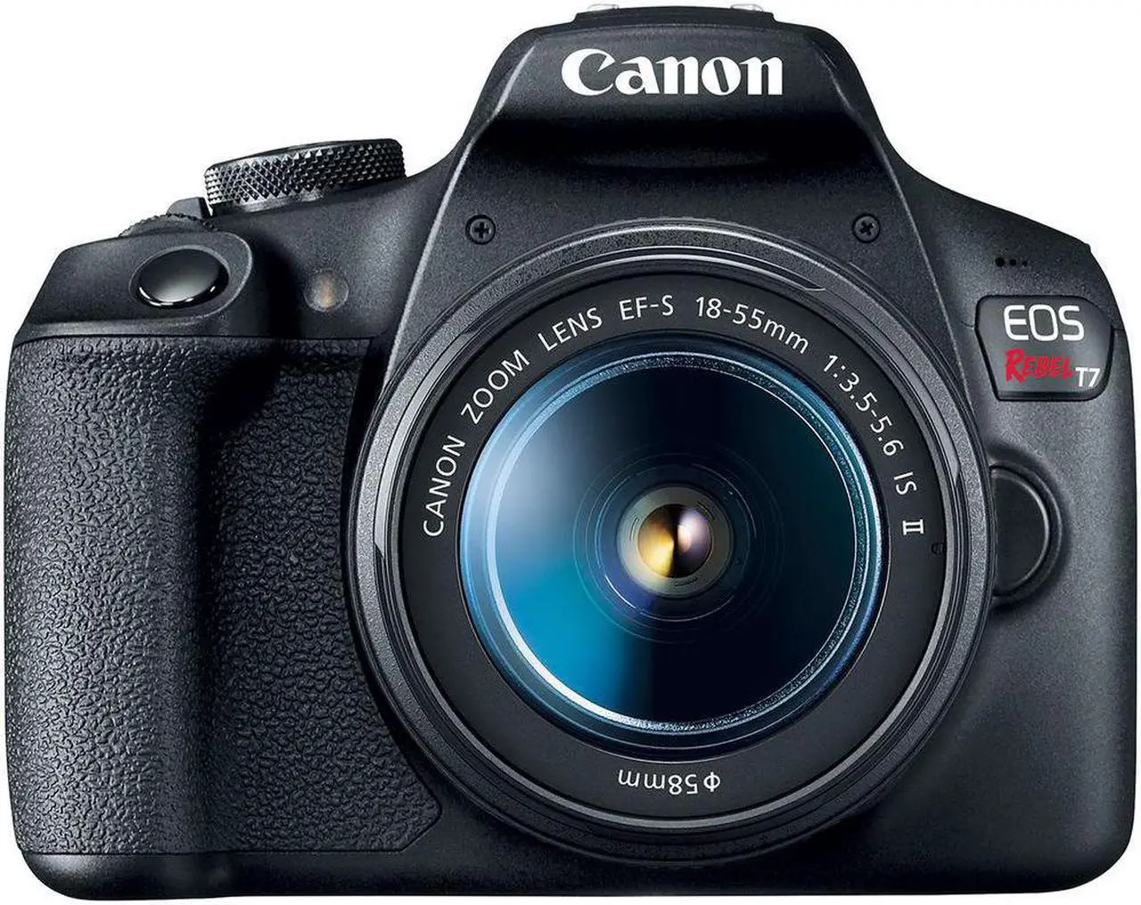 Alt view image 2 of 4 - Canon EOS Rebel T7 DSLR Camera W/ 18-55mm Lens 2727C002 - Advanced Bundle