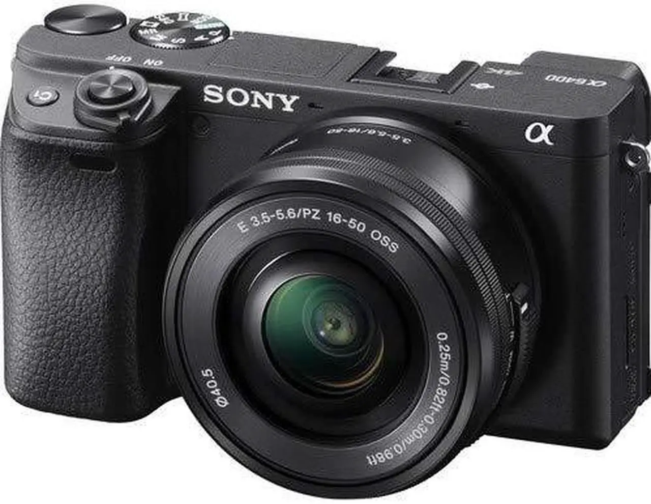 Alt view image 6 of 8 - Sony Alpha a6400 Mirrorless Digital Camera with 16-50mm Lens - International Model