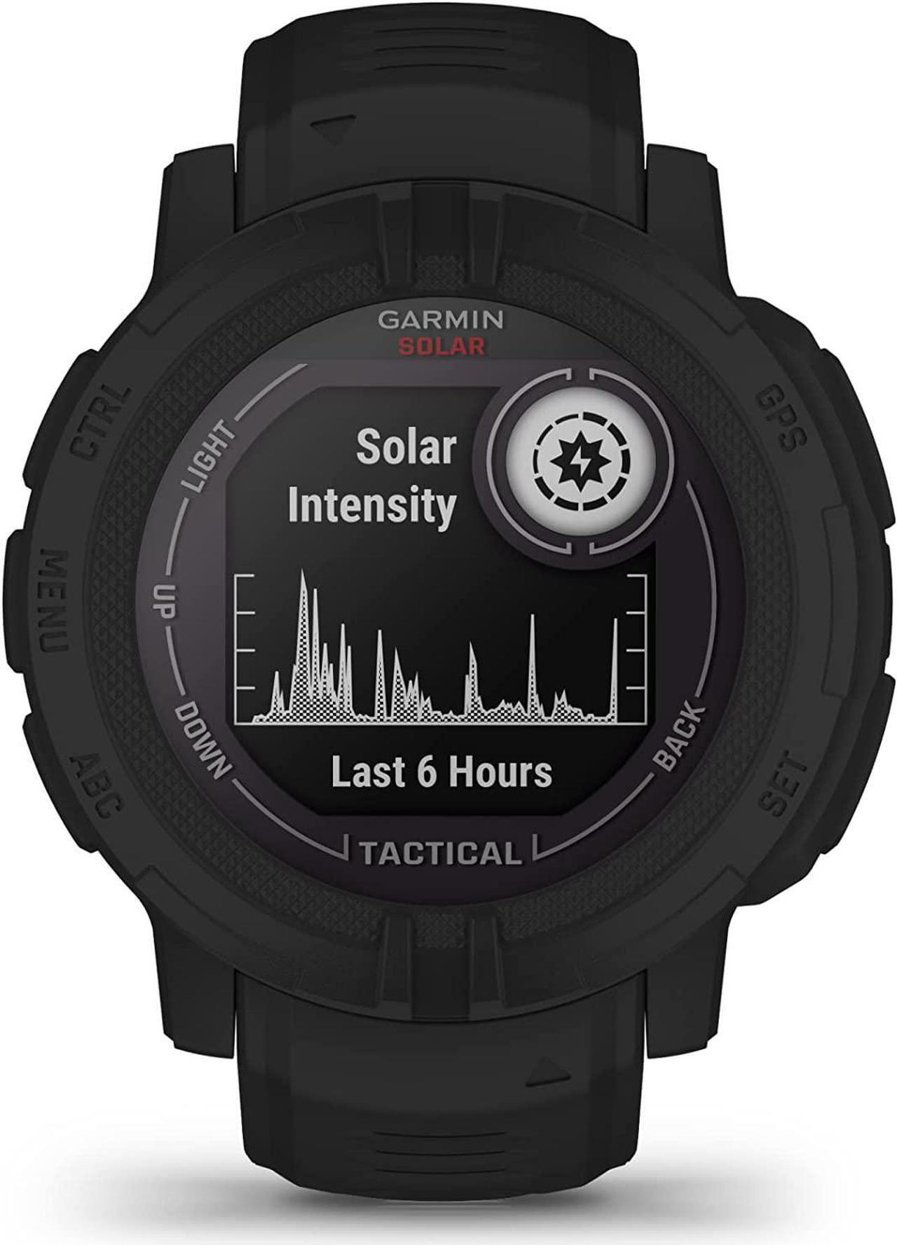 Alt view image 6 of 15 - Garmin Instinct 2 Solar - Tactical Edition, Black | Smart Watch 010-02627-13