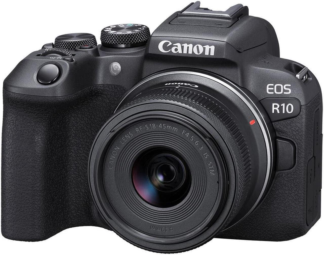 Alt view image 2 of 4 - Canon EOS R10 Mirrorless Camera W/ 18-45mm Lens + 4K Monitor + VideoMic + More