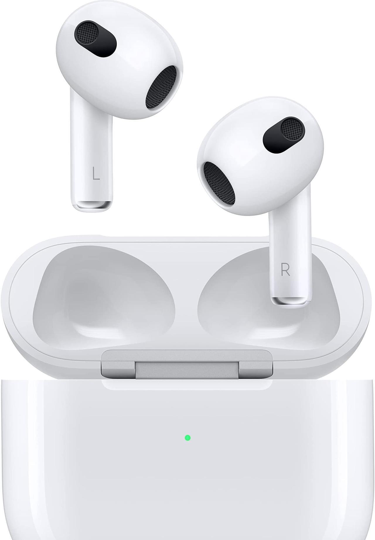 Main image of Apple AirPods (3rd Generation) Wireless Earbuds with Lightning Charging Case