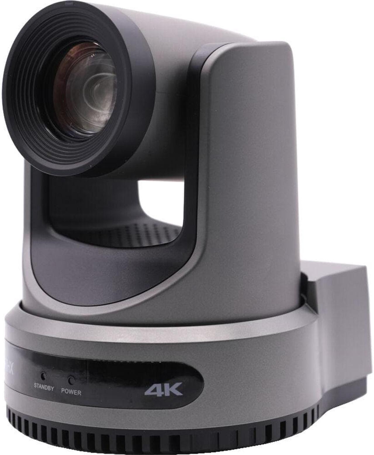 Alt view image 3 of 4 - PTZOptics Move 4K PTZ Camera with 20x Zoom (Gray) (PT20X-4K-GY-G3) + Wall Mount
