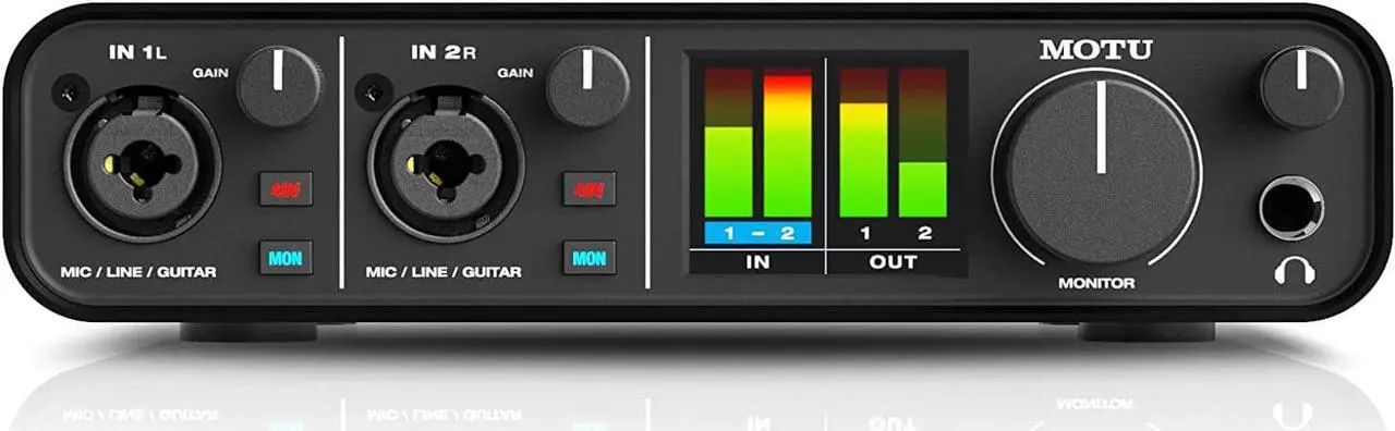 Alt view image 2 of 4 - MOTU M2 2x2 USB-C Audio Interface Bundle with 6Ave Cleaning Kit