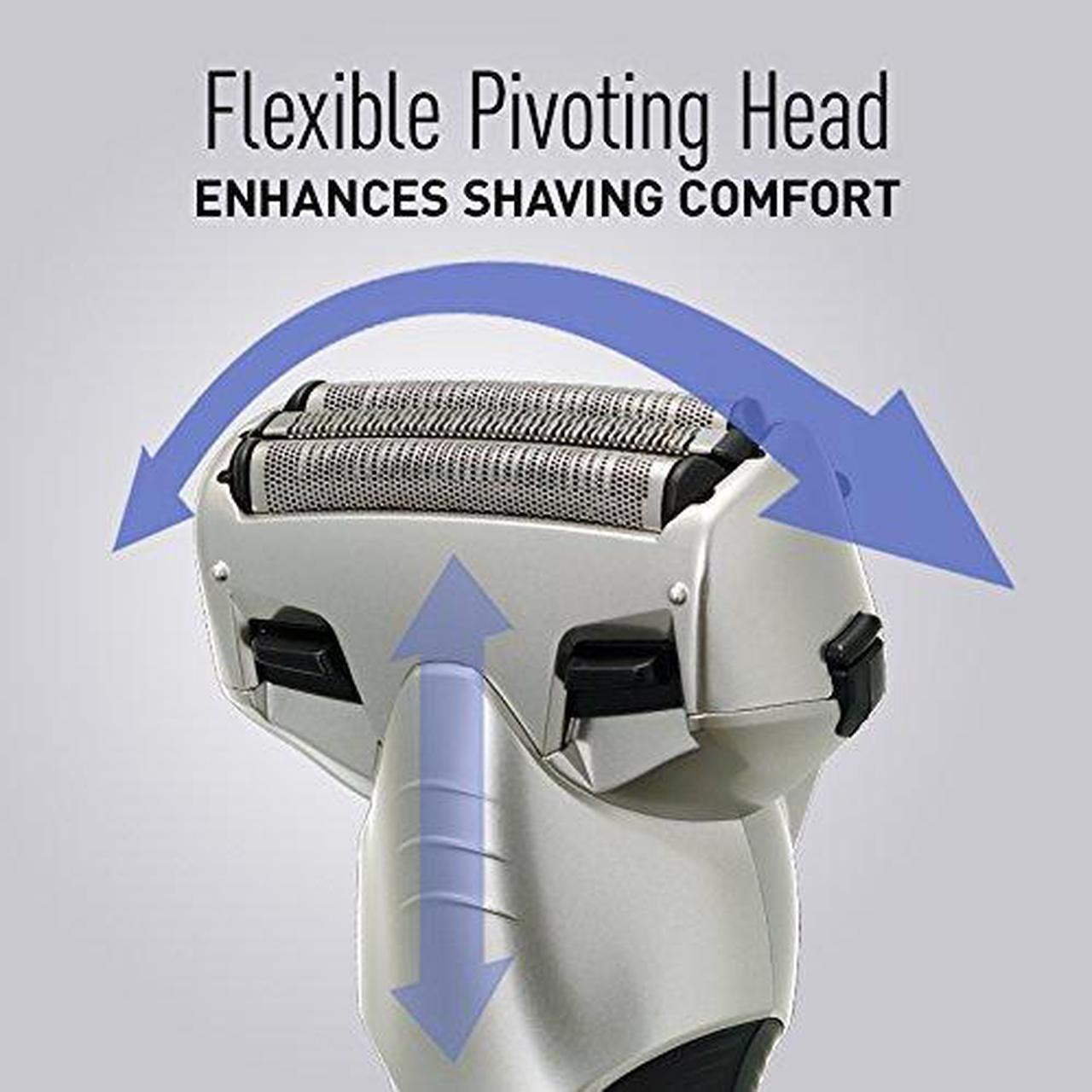 Alt view image 4 of 4 - Panasonic ES-SL83-S, Arc3 Electric Shaver 3-Blade Cordless Razor with Wet Dry Convenience for Men
