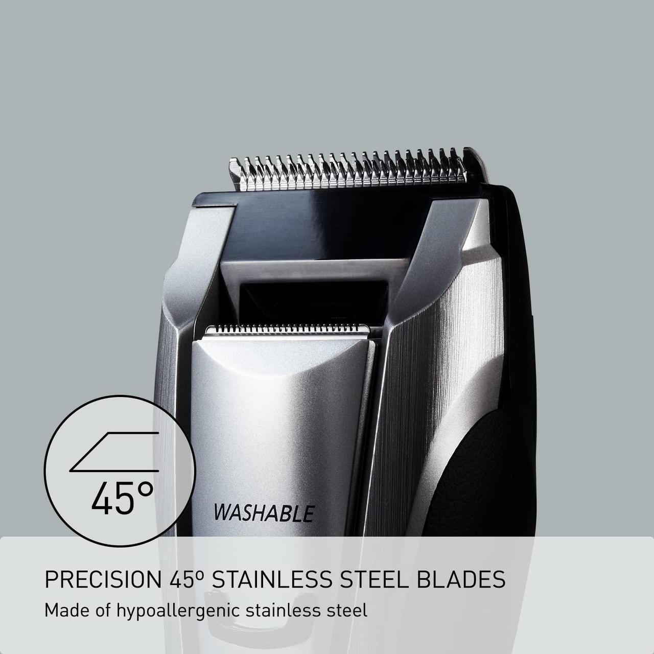 Alt view image 10 of 11 - Panasonic ER-GB80-S All-in-one Trimmer Beard/Hair Groomer/Trimmer