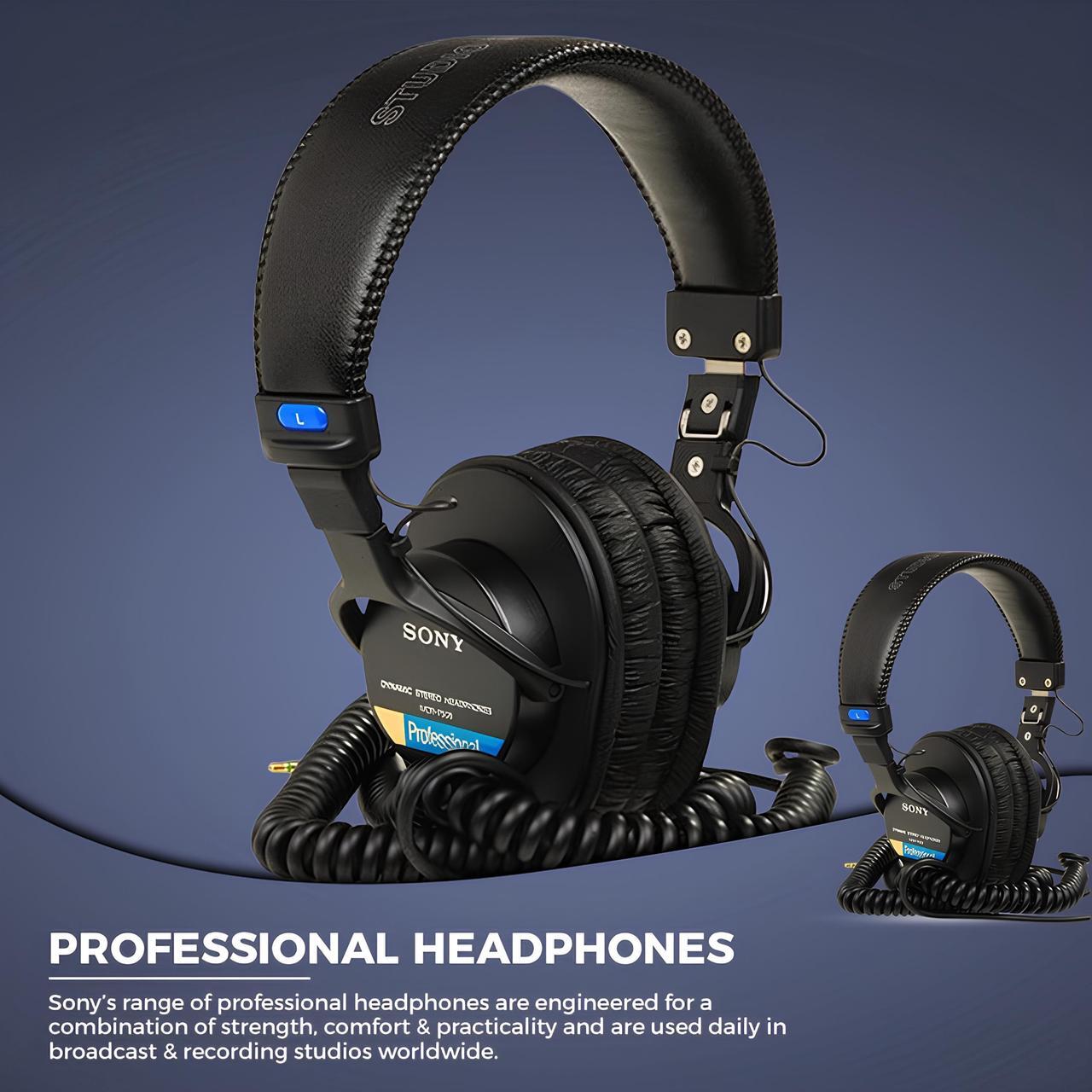 Alt view image 11 of 20 - Sony MDR-7506 Professional Headphones