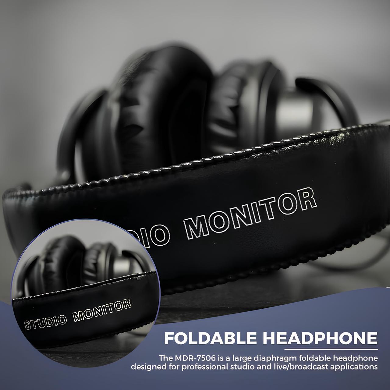 Alt view image 13 of 20 - Sony MDR-7506 Professional Headphones