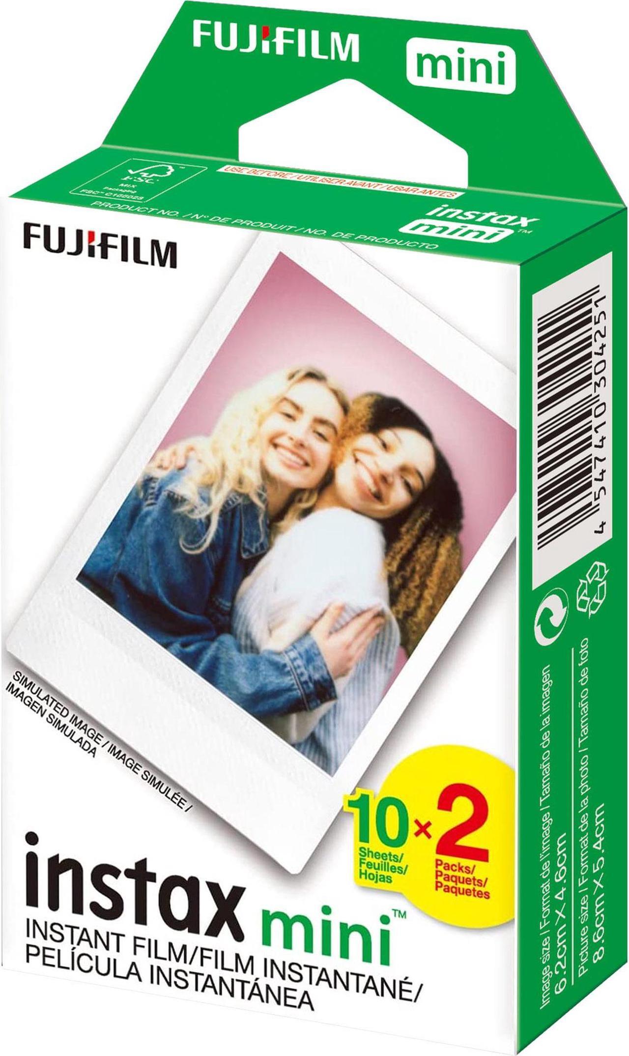 Alt view image 2 of 3 - Starter Kit for Fujifilm Instax Mini 8, 9, 11 Camera with 20 Films + Carry Case