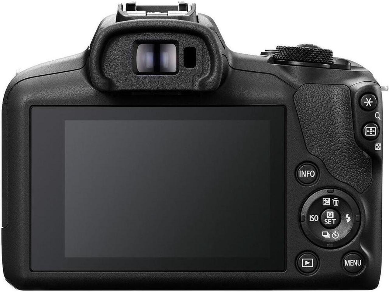 Alt view image 3 of 4 - Canon EOS R100 Mirrorless Camera (6052C002) + Corel Photo Software + Bag + 64GB Card + More