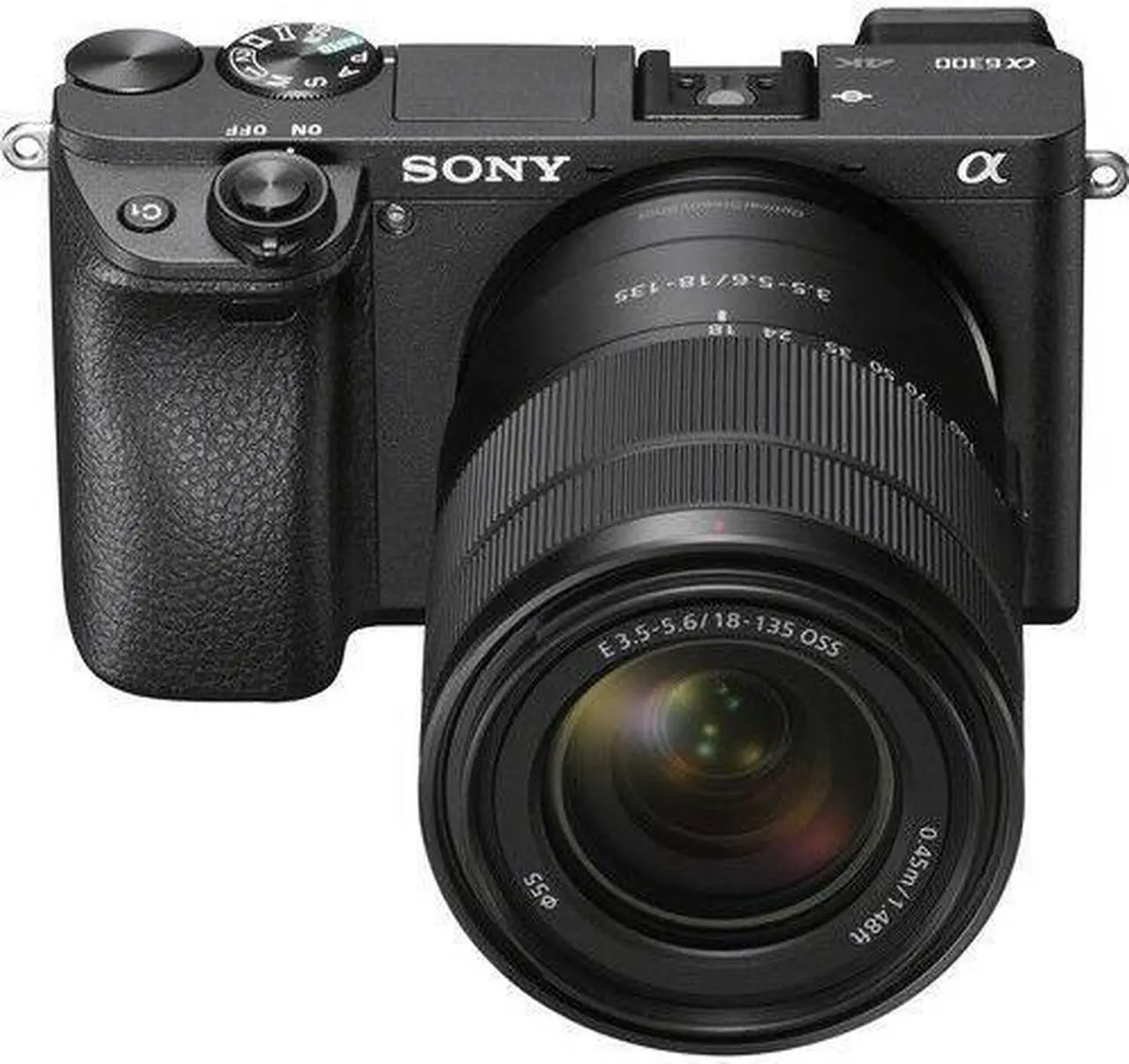 Alt view image 3 of 3 - Sony Alpha a6300 Mirrorless Digital Camera - Black with 18-135mm Lens