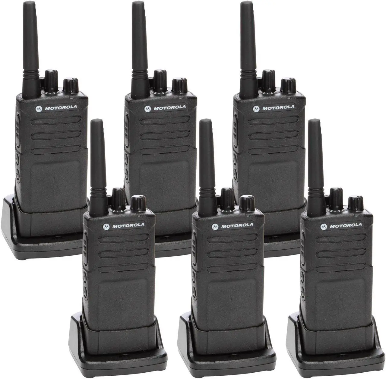 Main image of Motorola RMU2080 On-Site Rugged Two-Way Business Radio (RMU2080) (6-Pack)