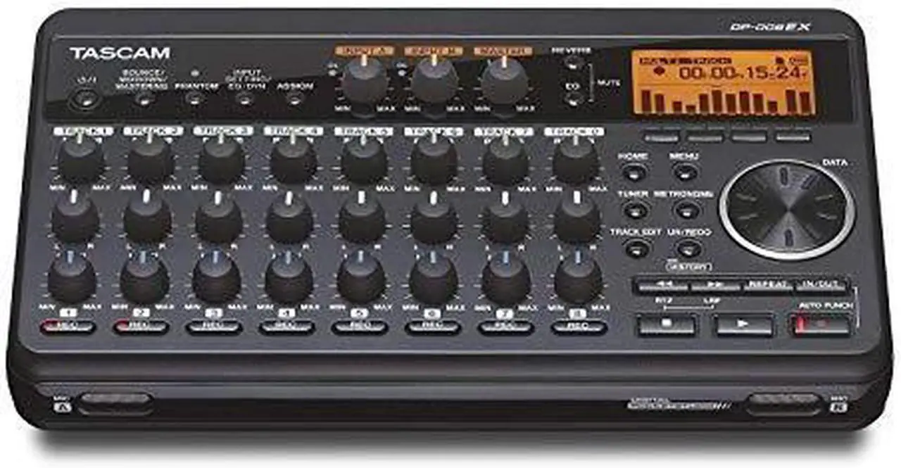 Alt view image 2 of 4 - Tascam DP-008EX Digital Portastudio Multitrack Recorder