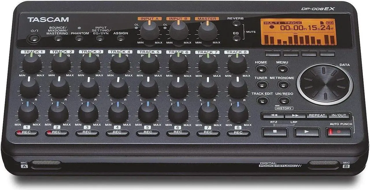 Main image of Tascam DP-008EX Digital Portastudio Multitrack Recorder
