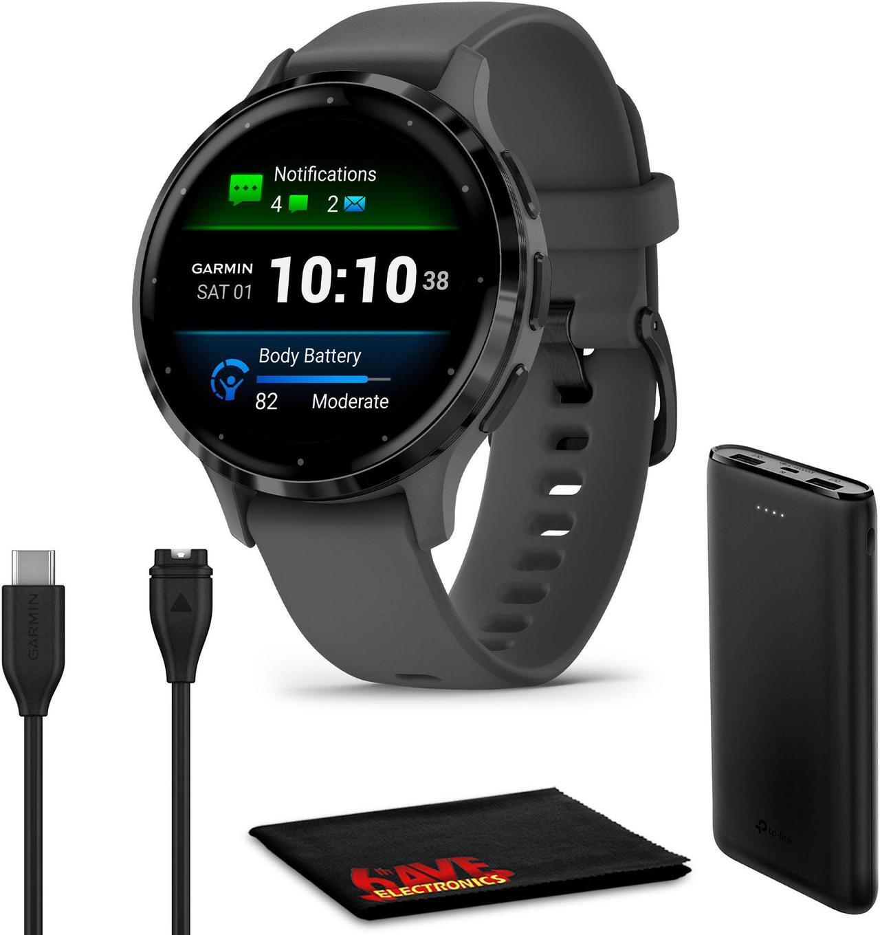Main image of Garmin Venu 3S Advanced Fitness And Health Tracker Smart Watch - Pebble Gray