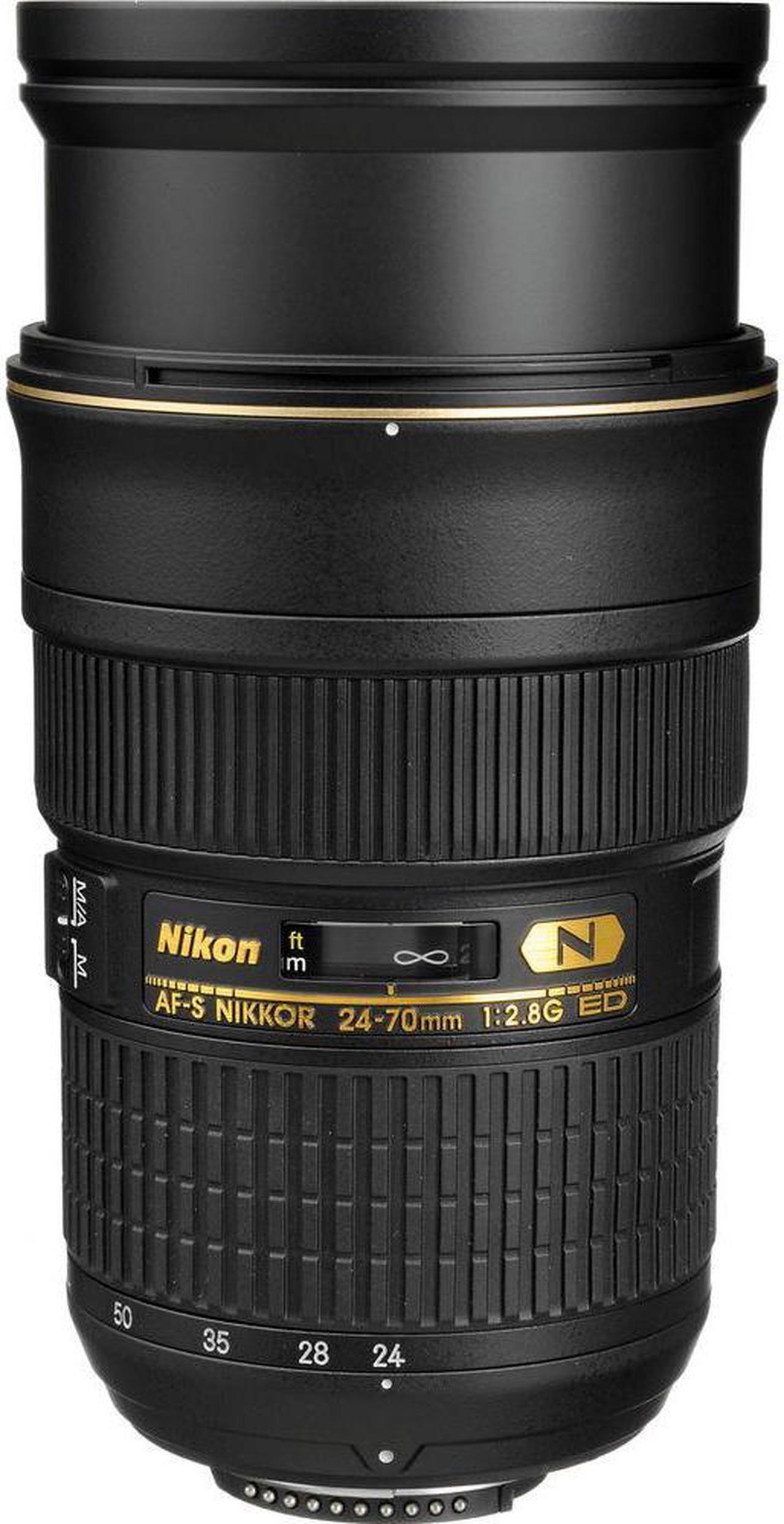 Alt view image 3 of 4 - Nikon AF-S NIKKOR 24-70mm f/2.8G ED Lens (2164) + 64GB Memory Card + Filter Kit  - Bundle
