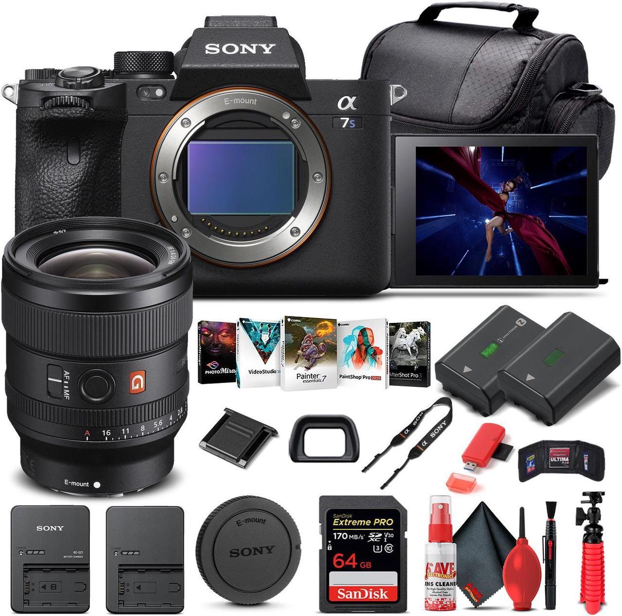 Main image of Sony Alpha a7S III Mirrorless Camera W/ Sony FE 24mm Lens - Basic Bundle