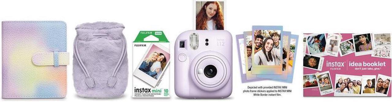 Alt view image 2 of 4 - FUJIFILM INSTAX MINI 12 Instant Film Holiday Camera Bundle (Lilac Purple)