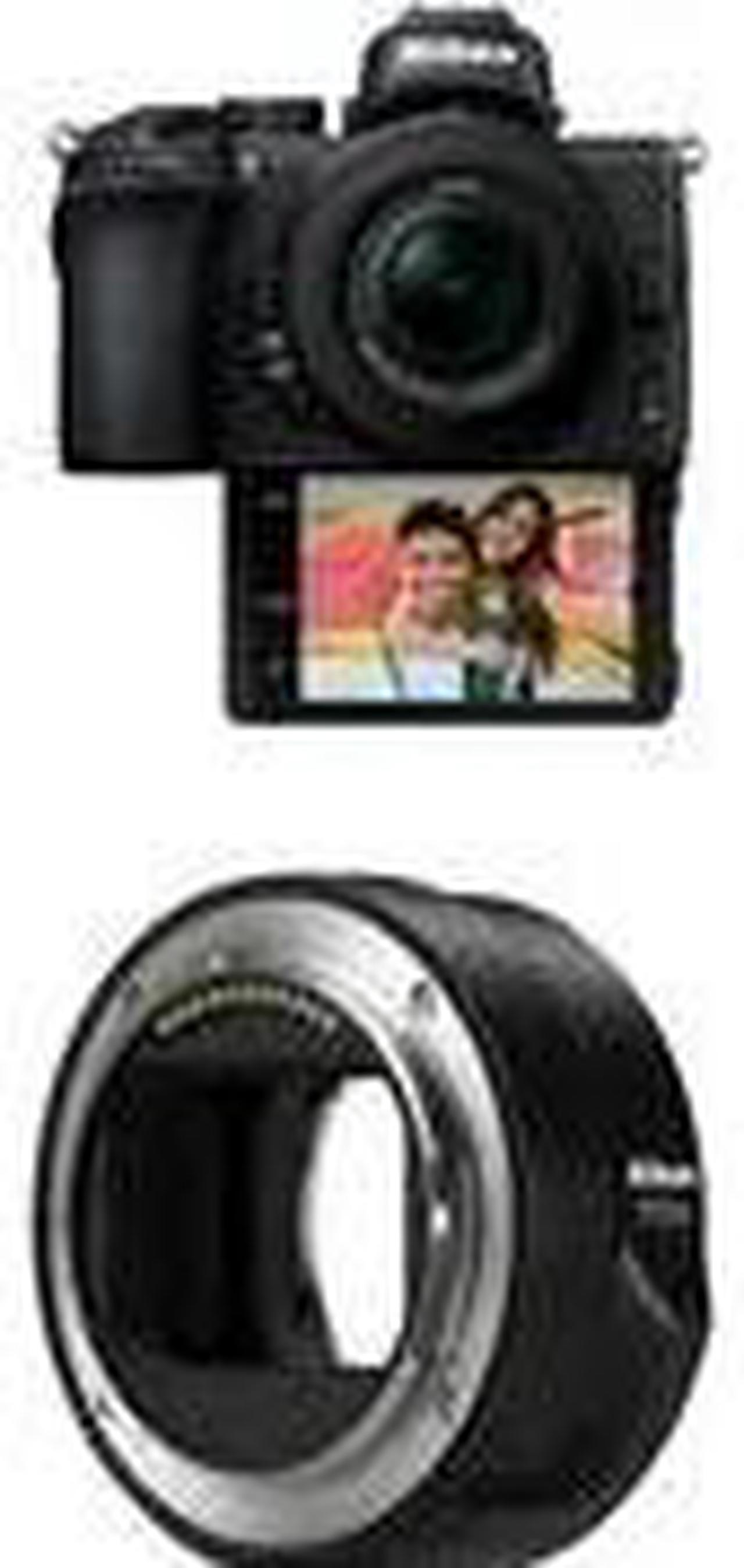 Alt view image 2 of 3 - Nikon Z 50 DX-Format Mirrorless Camera w/NIKKOR Z DX 16-50mm f/3.5-6.3 VR with Nikon Mount Adapter FTZ II