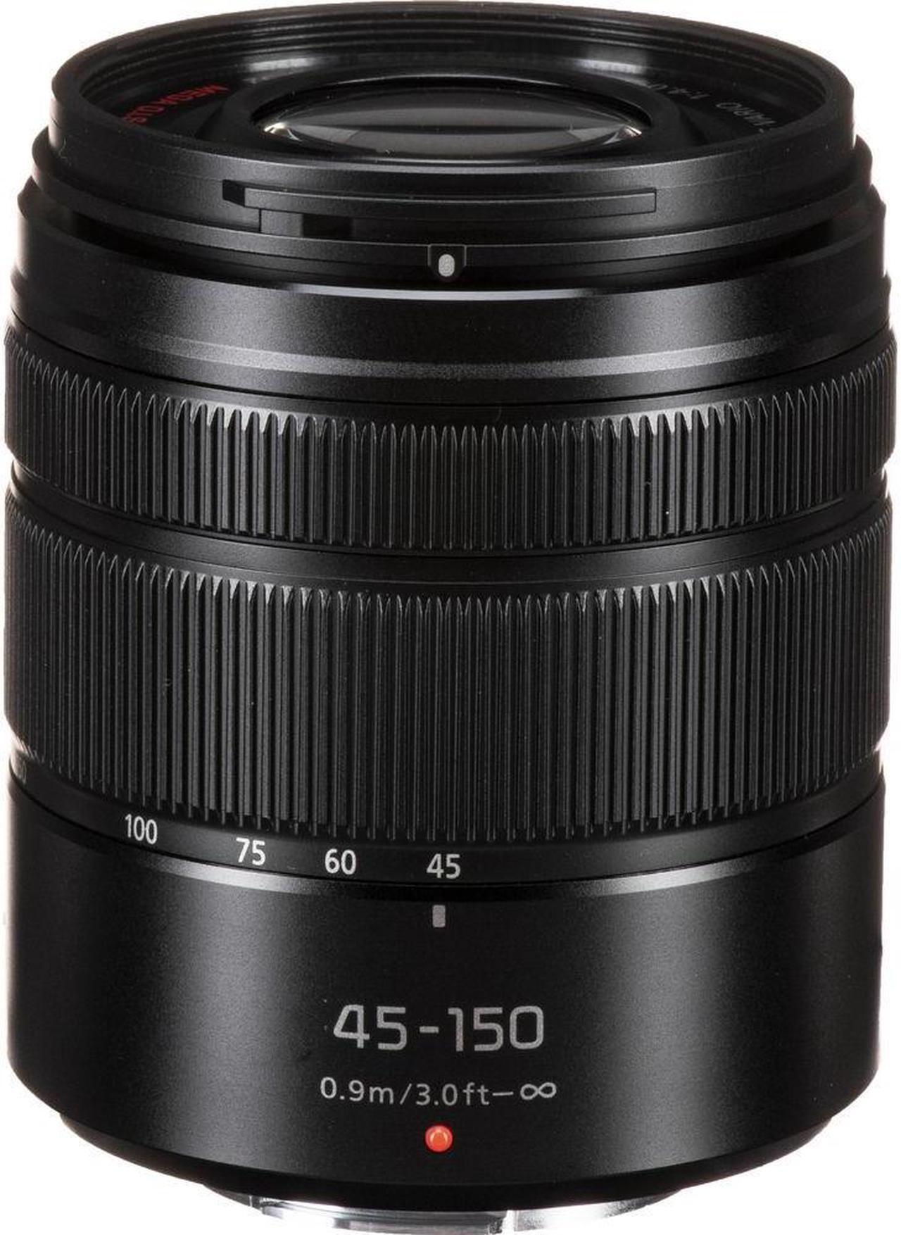 Alt view image 2 of 4 - Panasonic Lumix G Vario 45-150mm f/4-5.6 ASPH. MEGA O.I.S. Mirrorless Camera Lens + More