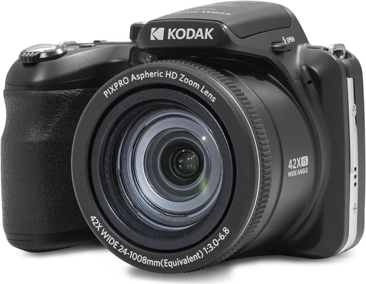 Alt view image 15 of 15 - Kodak PIXPRO AZ425 Astro Zoom 20MP Digital Camera with 42x Optical Zoom (Black)
