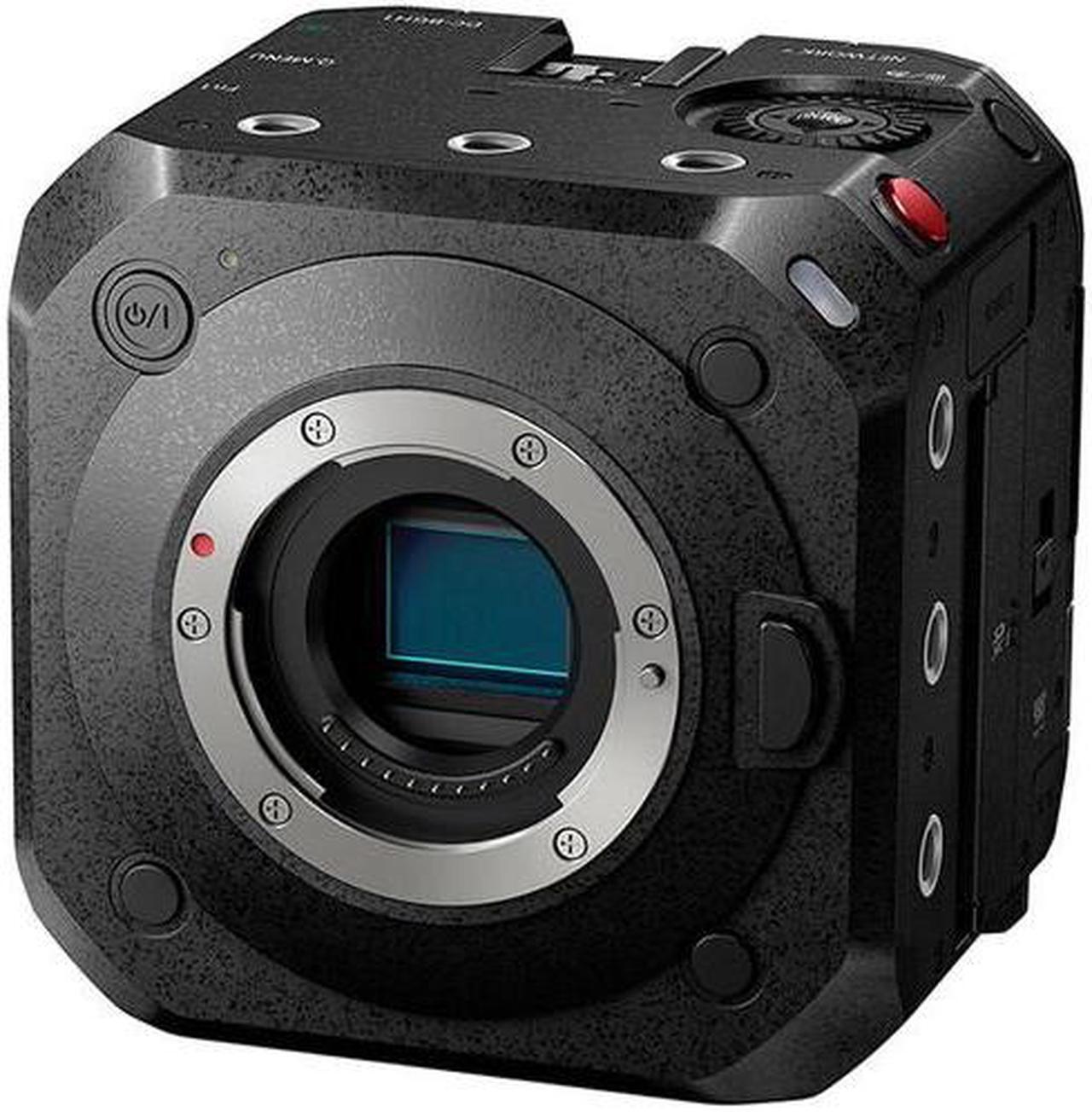 Alt view image 2 of 4 - Panasonic Lumix BGH1 4K Box Cinema Camera + Mic System + 128GB Memory Card + More