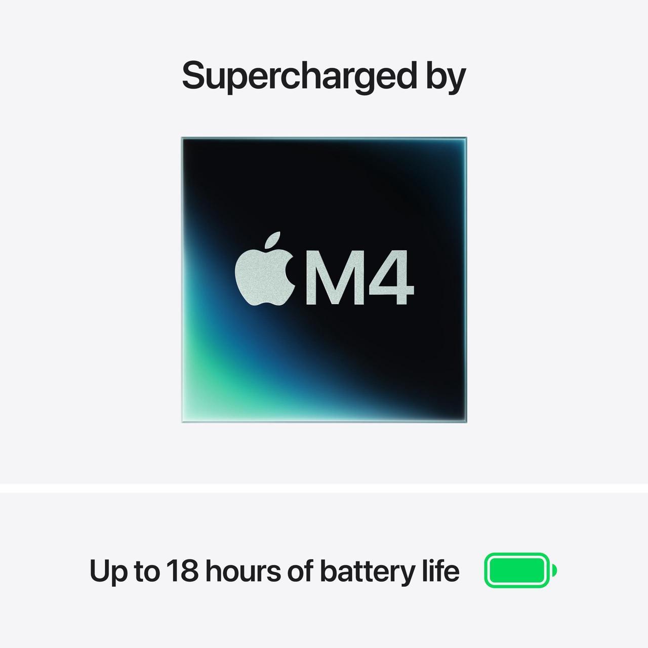 Alt view image 3 of 3 - Apple 2025 MacBook Air 15-inch Laptop with M4 chip: Built for Apple Intelligence, 15.3-inch Liquid Retina Display, 24GB Unified Memory, 512GB SSD Storage, 12MP Center Stage Camera, Touch ID; Sky Blue