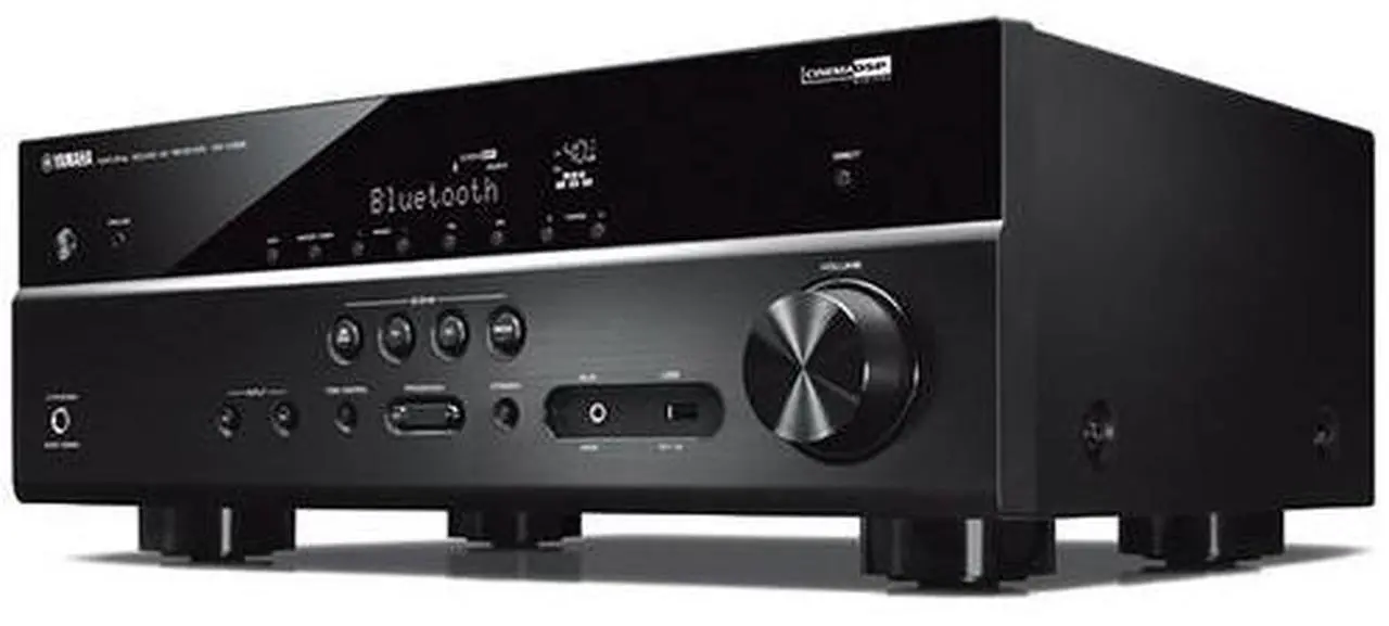 Alt view image 3 of 4 - Yamaha RX-V385 5.1-Channel AV Receiver + Klipsch R-41PM Bookshelf Speaker