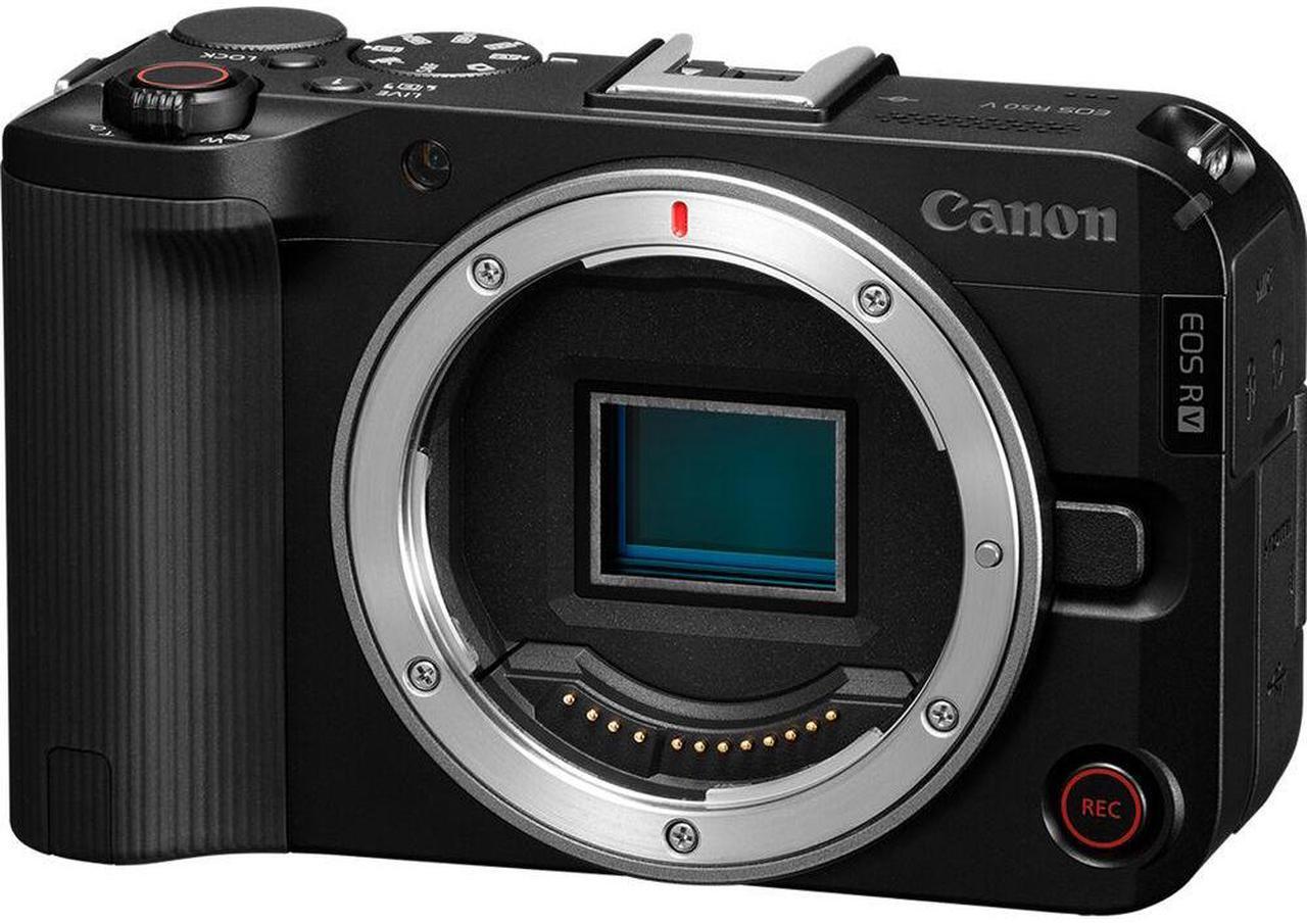 Alt view image 2 of 4 - Canon EOS R50 V Mirrorless Camera | 24.2MP, 4K60p, Flip Screen, Dual Pixel AF - Bundle
