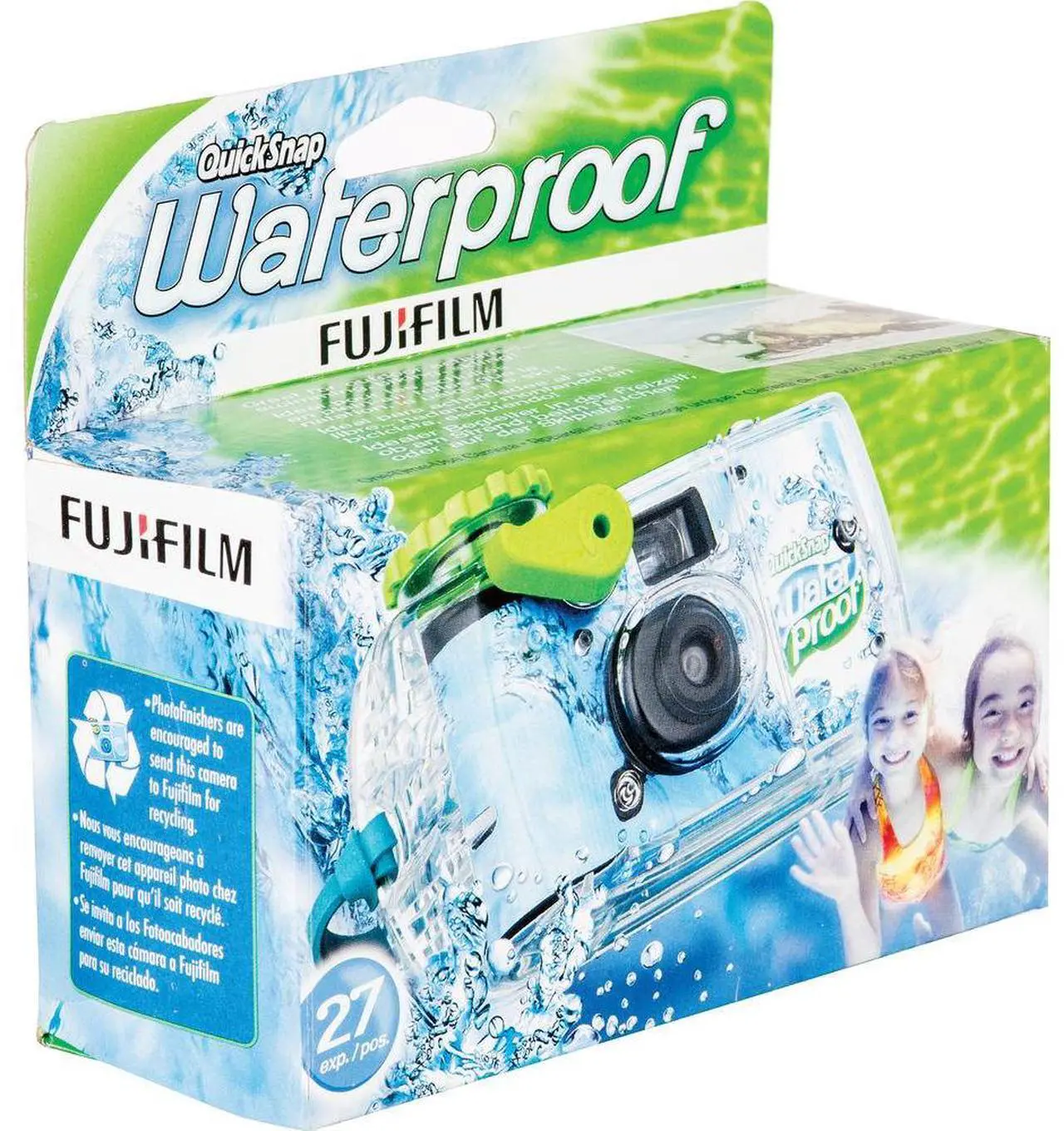 Alt view image 2 of 2 - 5xFUJIFILM QuickSnap 800 Waterproof 35mm Disposable Camera (27 Exposures),Bundle