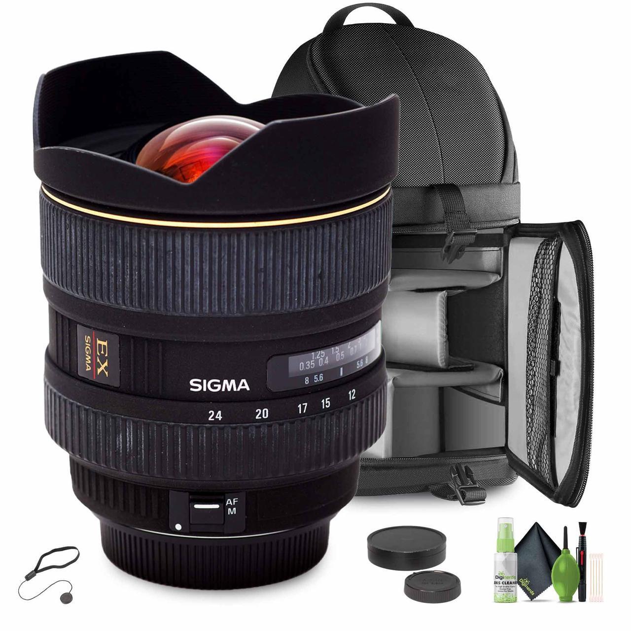 Main image of Sigma 12-24mm f/4.5-5.6 EX DG Aspherical HSM Nikon Bundle