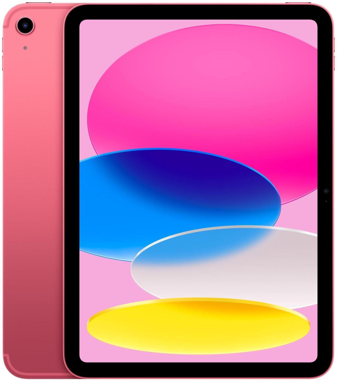 Main image of Apple iPad 11-inch: A16 chip, 11-inch Model, Liquid Retina Display, 256GB, Wi-Fi 6 + 5G Cellular, 12MP Front/12MP Back Camera, Touch ID, All-Day Battery Life - Pink