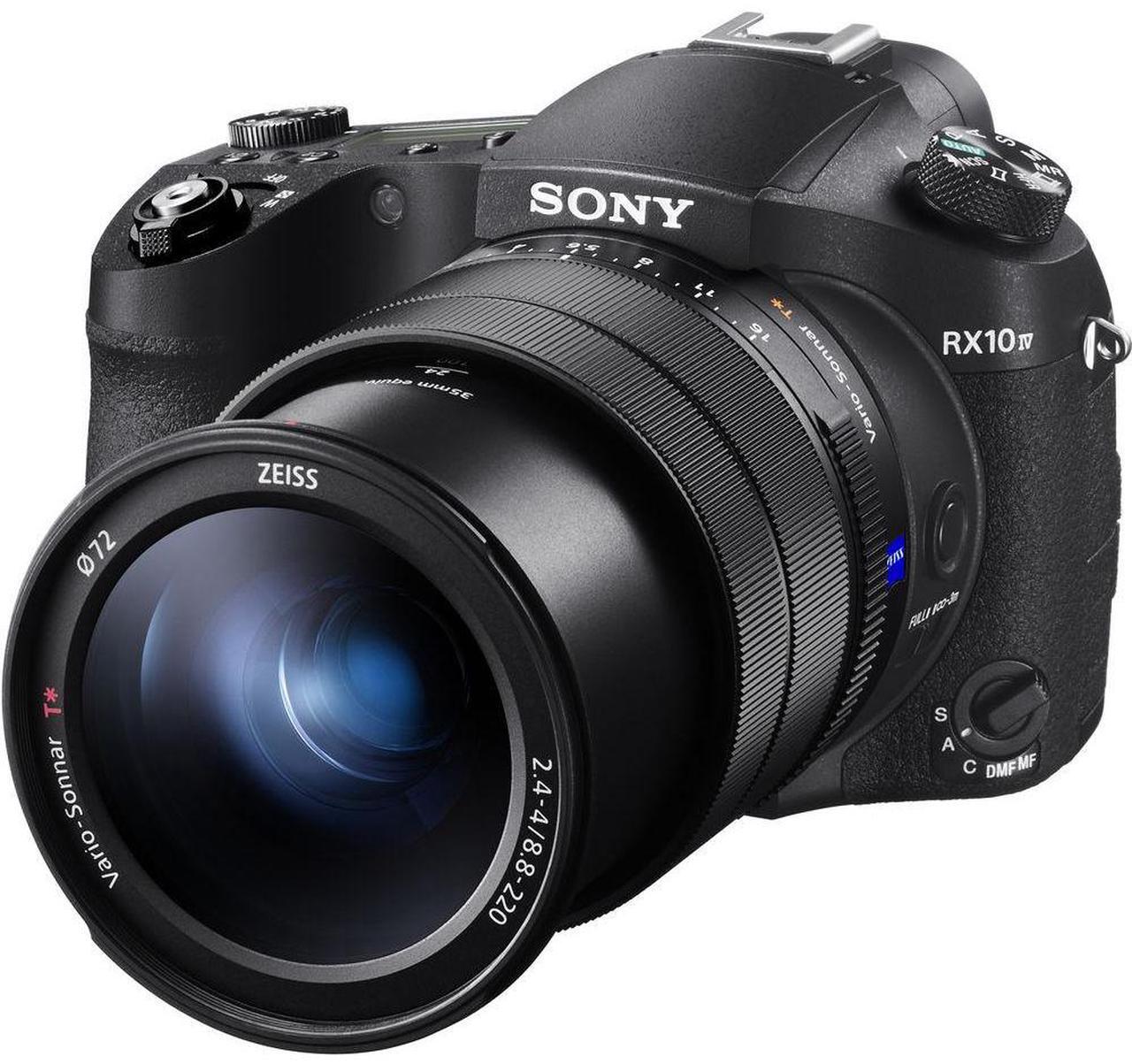 Alt view image 2 of 4 - Sony Cyber-shot DSC-RX10 IV Digital Camera + Filter Kit + Wide Angle Lens + More