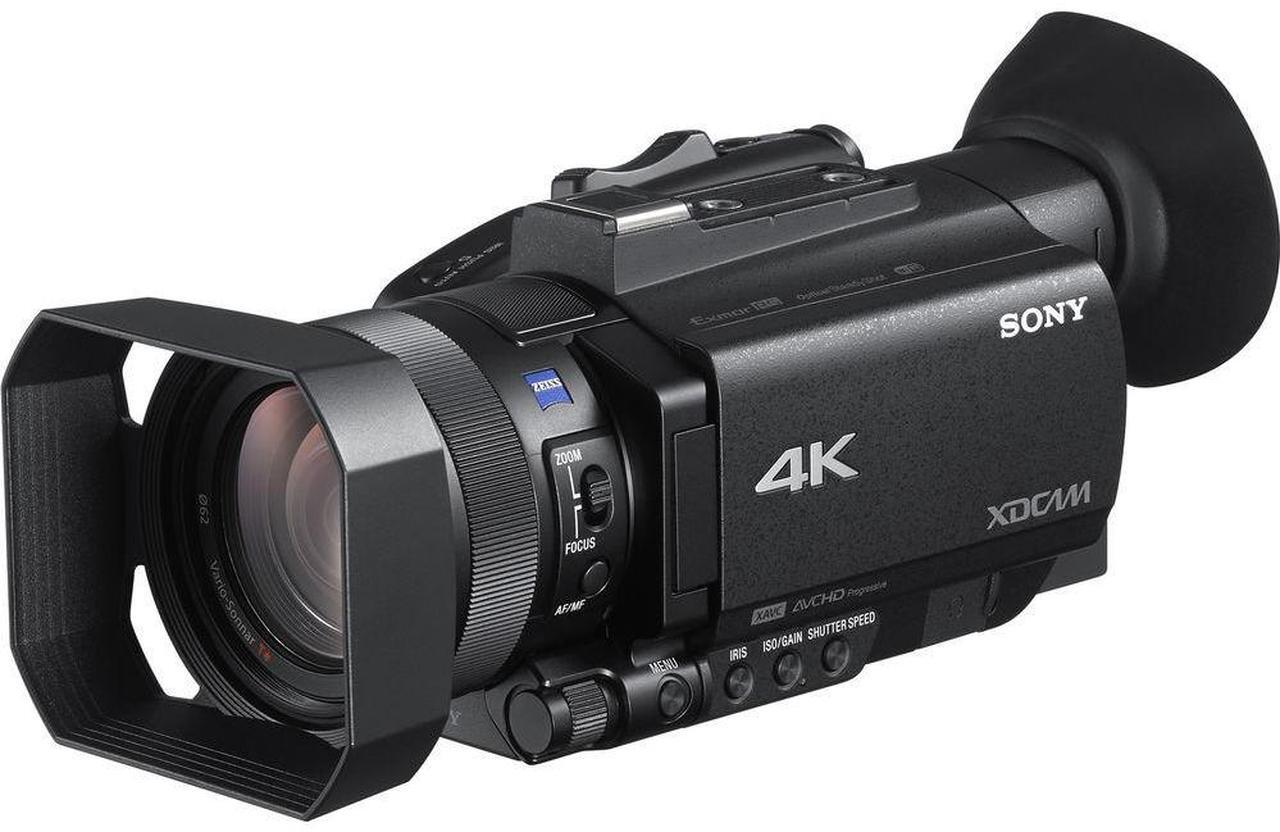 Alt view image 3 of 4 - Sony PXW-Z90V 4K HDR XDCAM with Fast Hybrid AF + 64GB Card + Bag + More