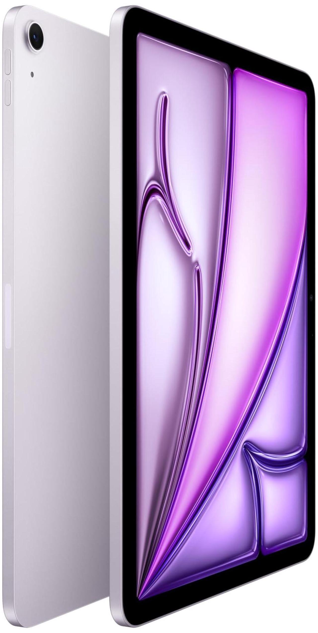 Alt view image 2 of 3 - Apple iPad Air 11-inch with M3 chip Built for Apple Intelligence, Liquid Retina Display, 1TB, 12MP Front/Back Camera, Wi-Fi 6E, Touch ID, All-Day Battery Life - Purple