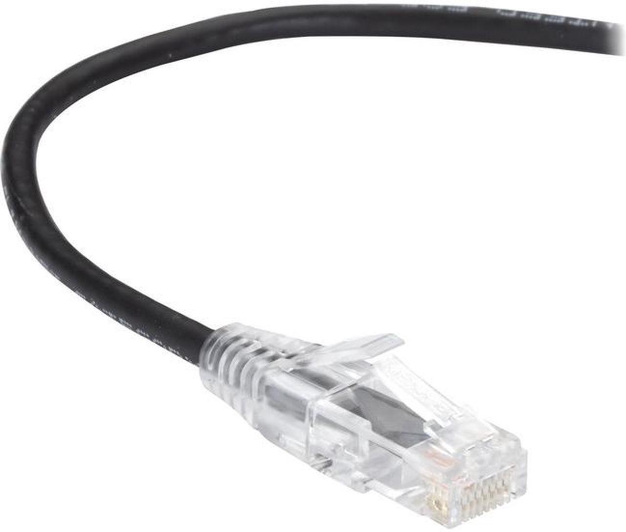 Alt view image 2 of 9 - BLACK BOX C6APC28-BK-05 CAT6A 500MHZ STR UTP PVC SNG BK 5FT
