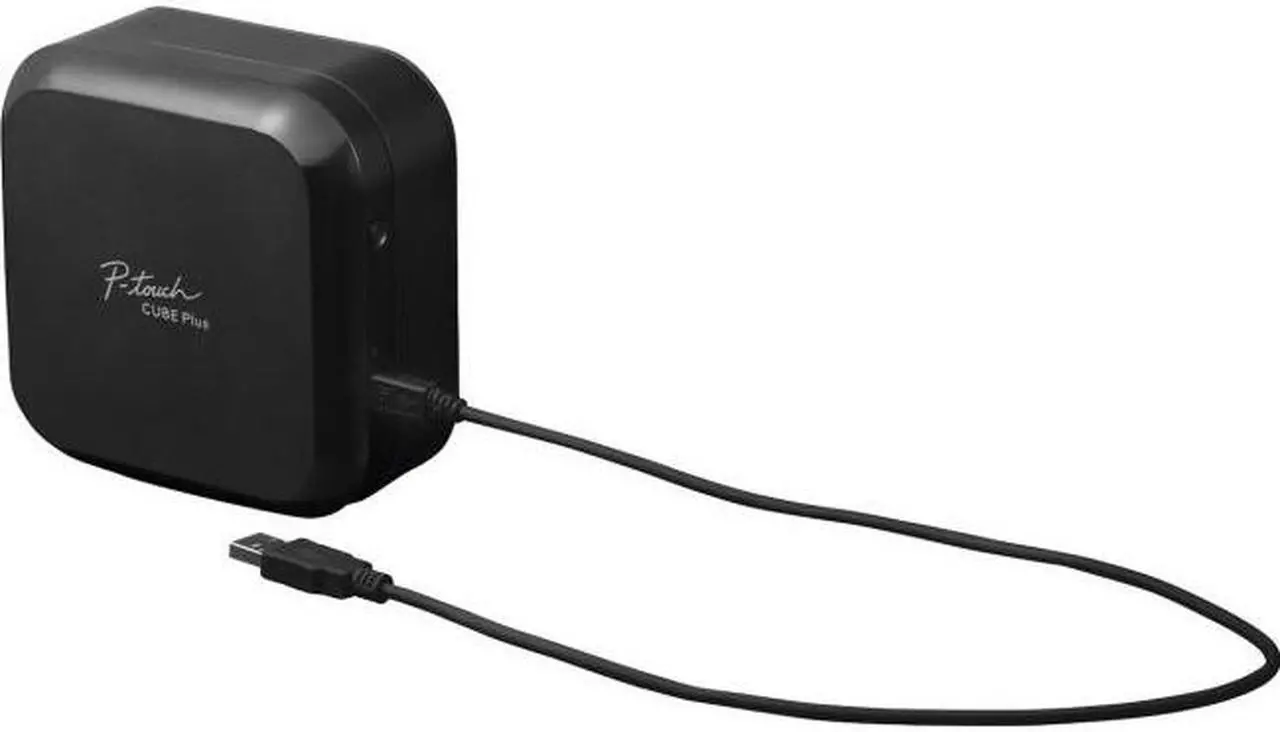 Alt view image 3 of 20 - brother ptouch cube plus ptp710bt versatile label maker with bluetooth wireless technology