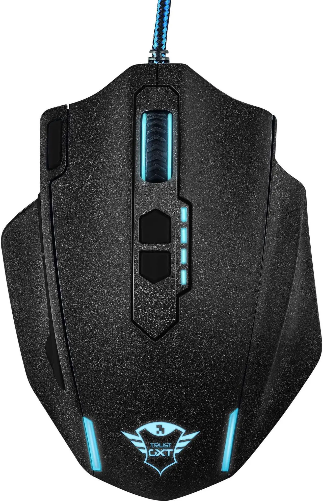 Alt view image 8 of 8 - Trust GXT 155 Caldor Gaming Mouse (black) - Built-in Customizable Weights and Onboard Memory for Programmable Profiles