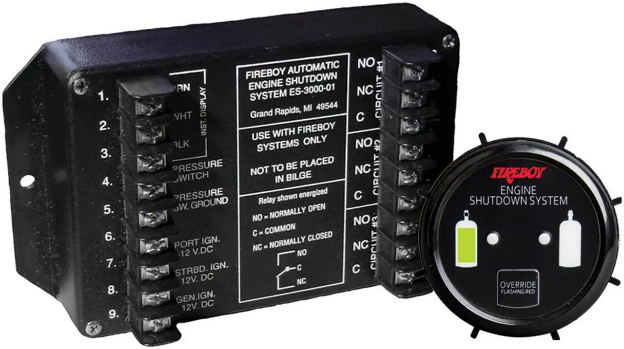 Main image of Xintex Engine Shutdown System w/Round Display